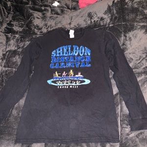 Track long sleeve shirt